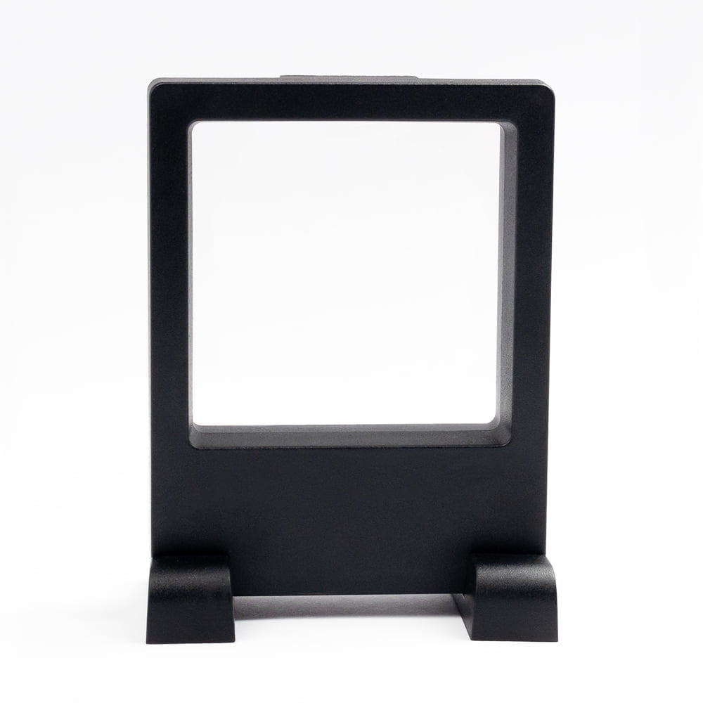 Floating Frame Display Case SB-3D-FFDCWS-swan-bullion-3d-floating-frame-display-case-with-stands