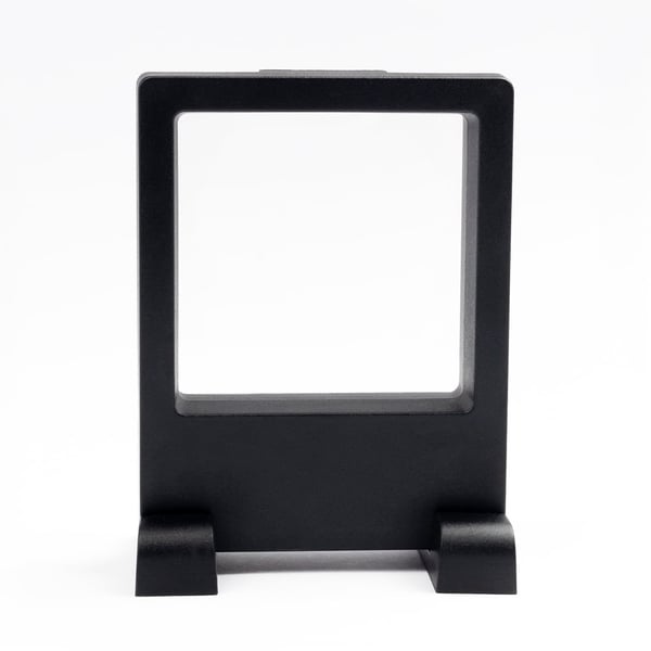 Floating Frame Display Case SB-3D-FFDCWS-swan-bullion-3d-floating-frame-display-case-with-stands