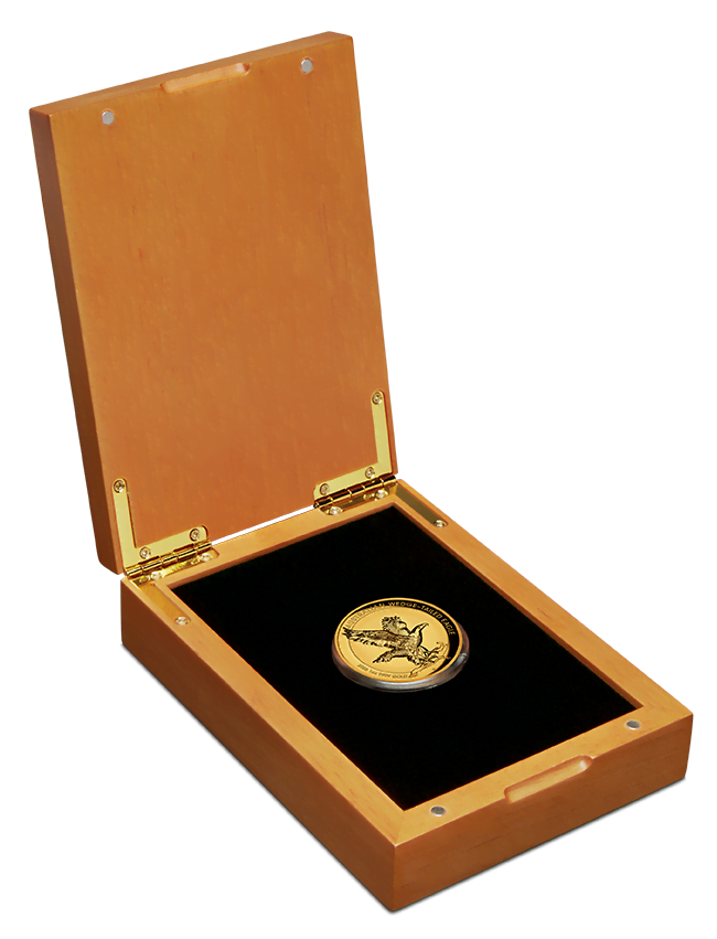 wedge-tailed eagle 23Q59AAA-2023-australian-wedge-tailed-eagle-1oz-gold-incused-coin