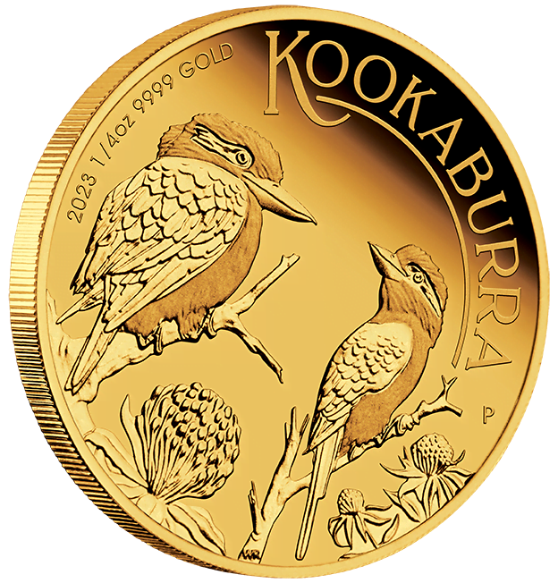 australian kookaburra 23112FAAA-2023-australian-kookaburra-14oz-gold-proof-coin