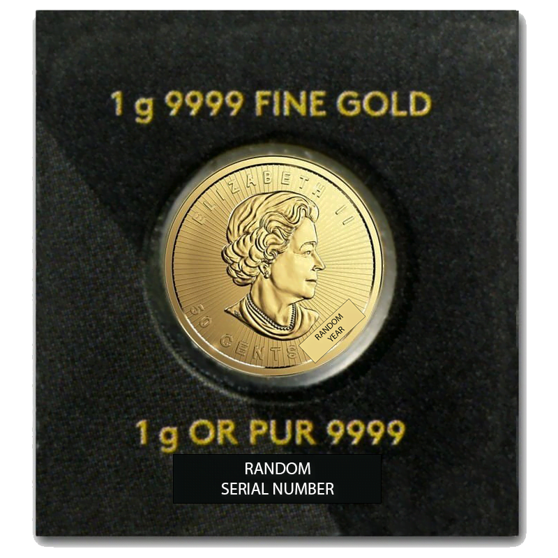 maple gram RCMMG1GBCRY-maple-gram-1g-gold-bullion-coin-random-year
