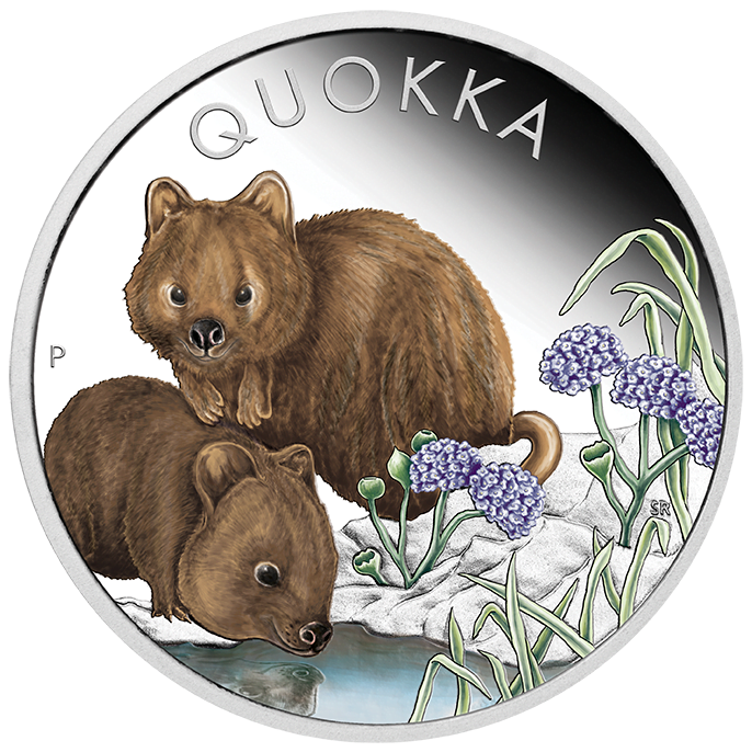 quokka 23Q63AAA-2023-australian-quokka-1oz-silver-proof-coloured-coin