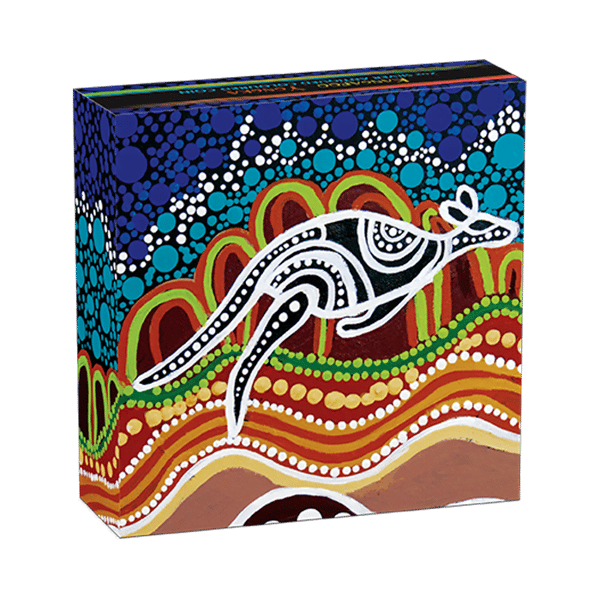 kangaroo 23N02AAA-2023-kangaroo-yongka-2oz-silver-antiqued-coloured-coin