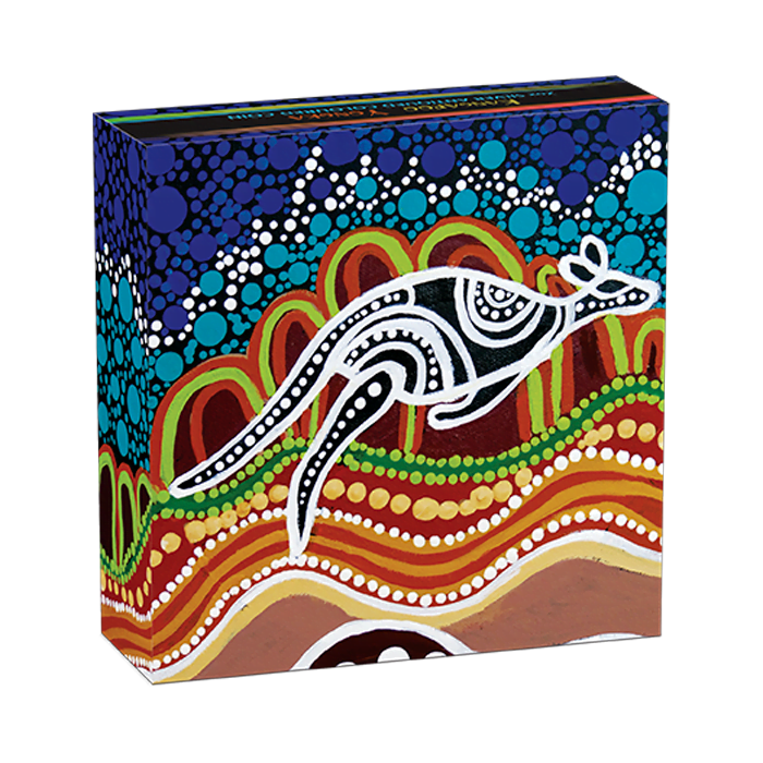 kangaroo 23N02AAA-2023-kangaroo-yongka-2oz-silver-antiqued-coloured-coin