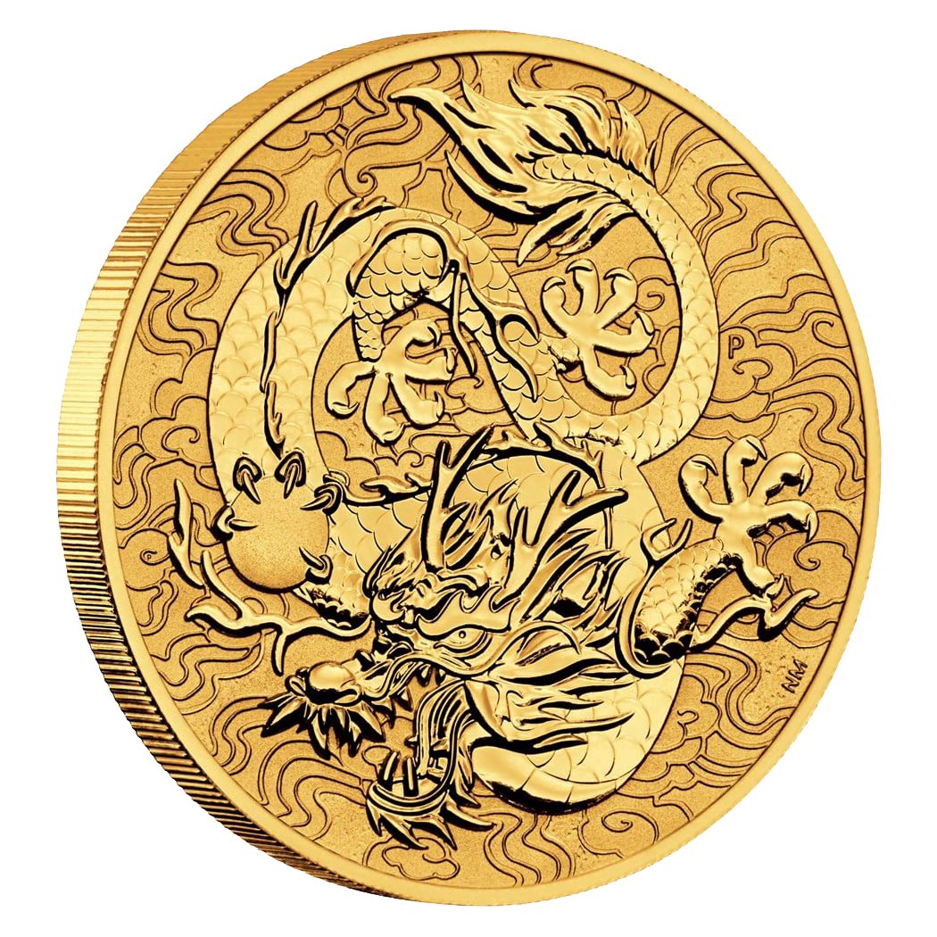 2022 Dragon 1oz Gold Coin 22K27AAX-2022-dragon-1oz-gold-bullion-coin