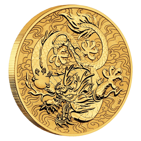 2022 Dragon 1oz Gold Coin 22K27AAX-2022-dragon-1oz-gold-bullion-coin