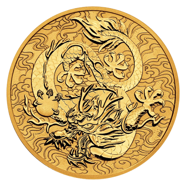 2022 Dragon 1oz Gold Coin