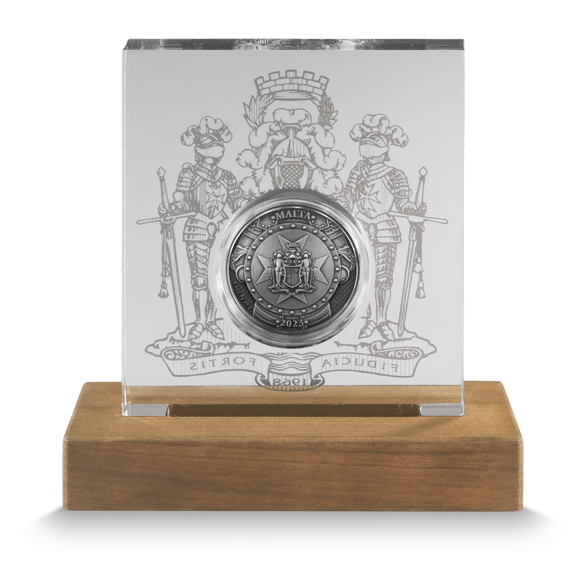 23MKOTP2OGSC-2023-malta-knights-of-the-past-2oz-antiqued-gilded-silver-high-relief-coin