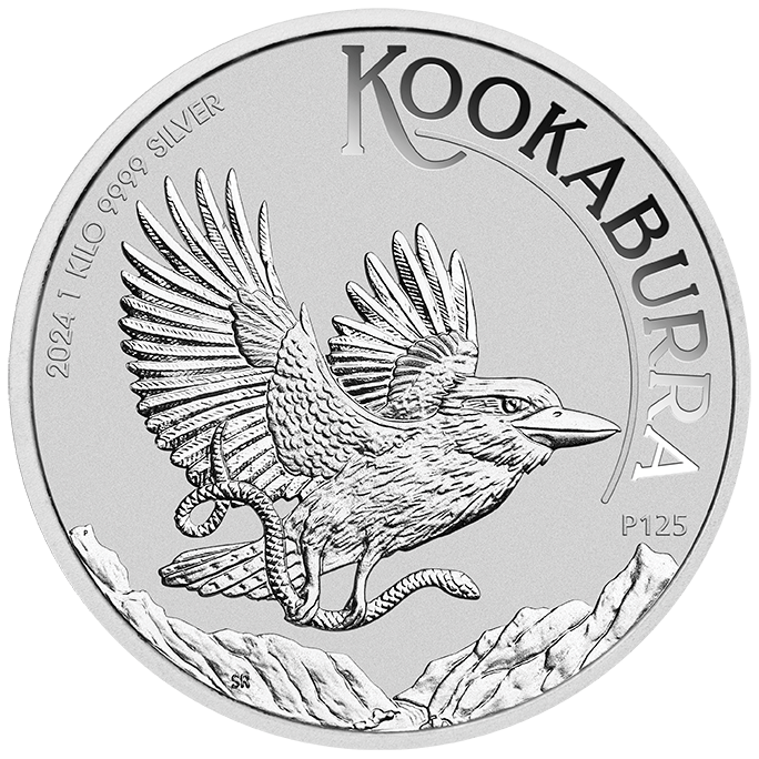 Silver Bullion Coin 24022AAAX-2024-australian-kookaburra-1kg-silver-bullion-coin-1-kilo