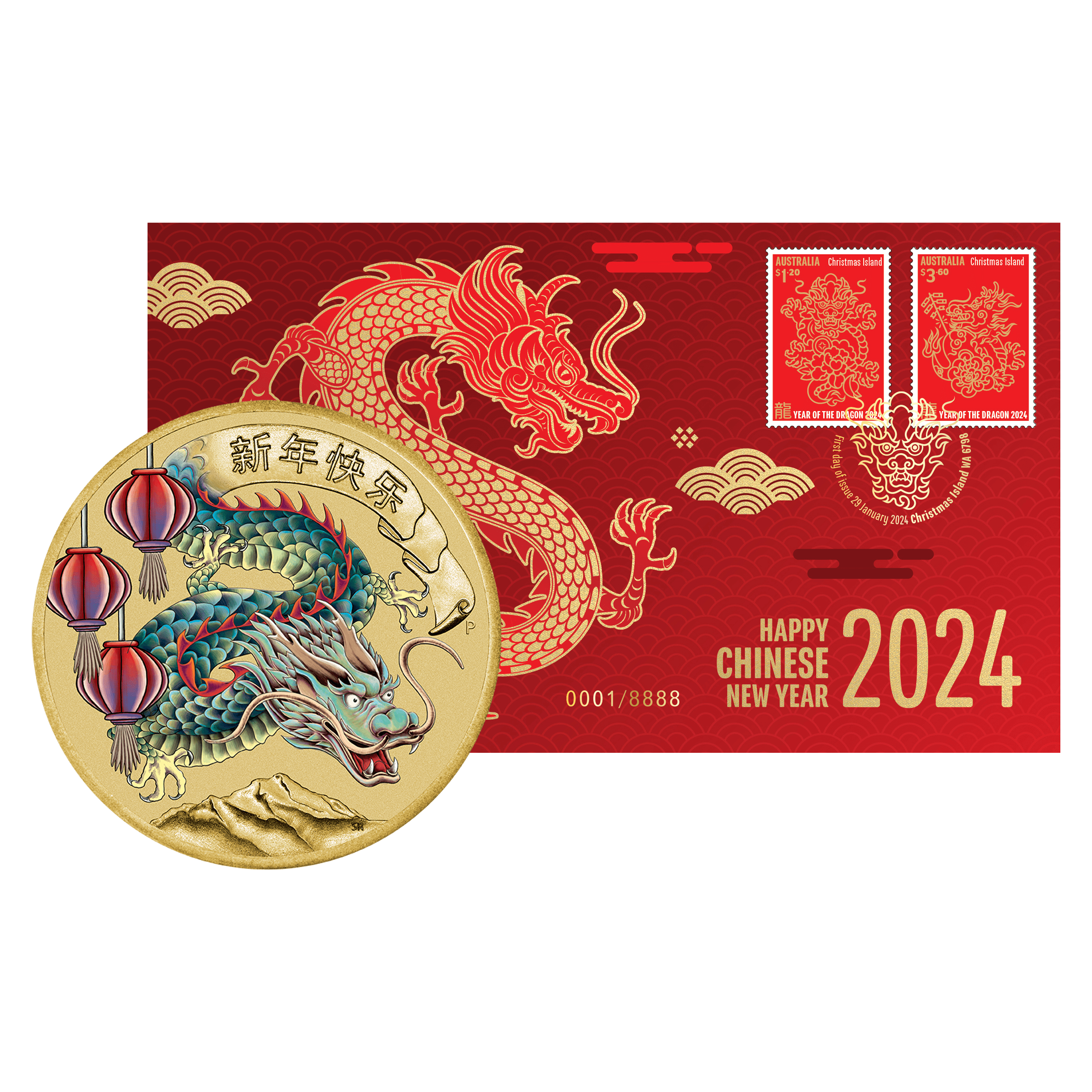 Happy Chinese 24R85AAD-2024-happy-chinese-new-year-stamp-coin-cover