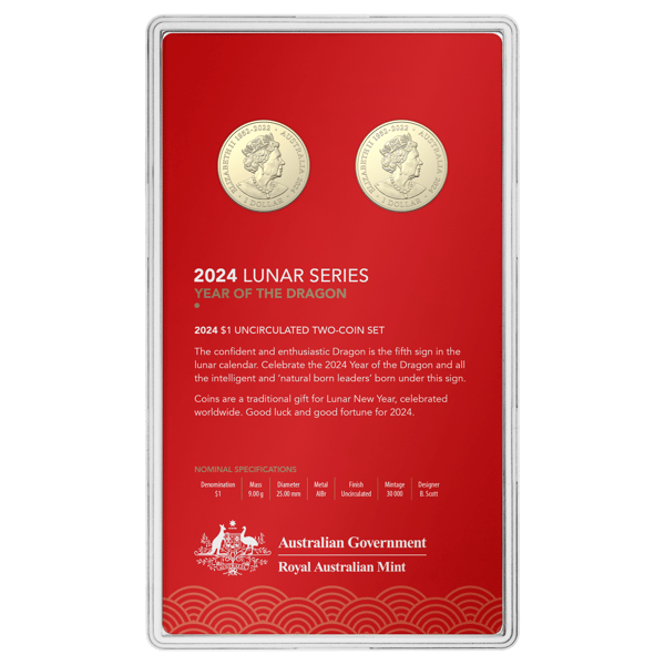year of the dragon 11360-2024-1-year-of-the-dragon-uncirculated-two-coin-set