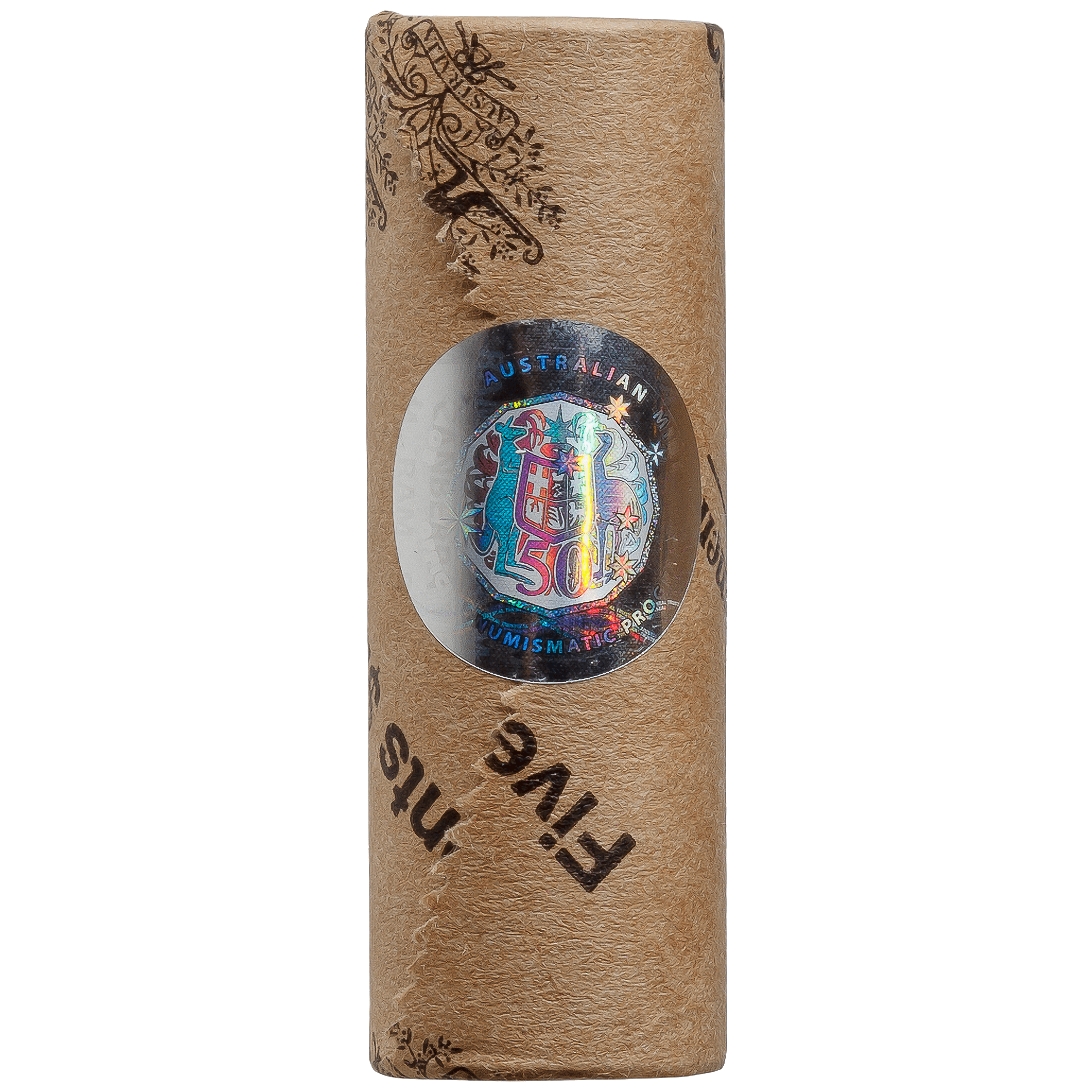 King Charles III 11651-2024-5c-king-charles-iii-effigy-coin-roll-premium-roll