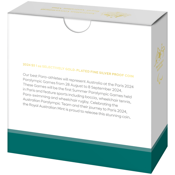 Australian Paralympic Team 11552-2024-5-australian-paralympic-team-1oz-gilded-silver-proof-coin