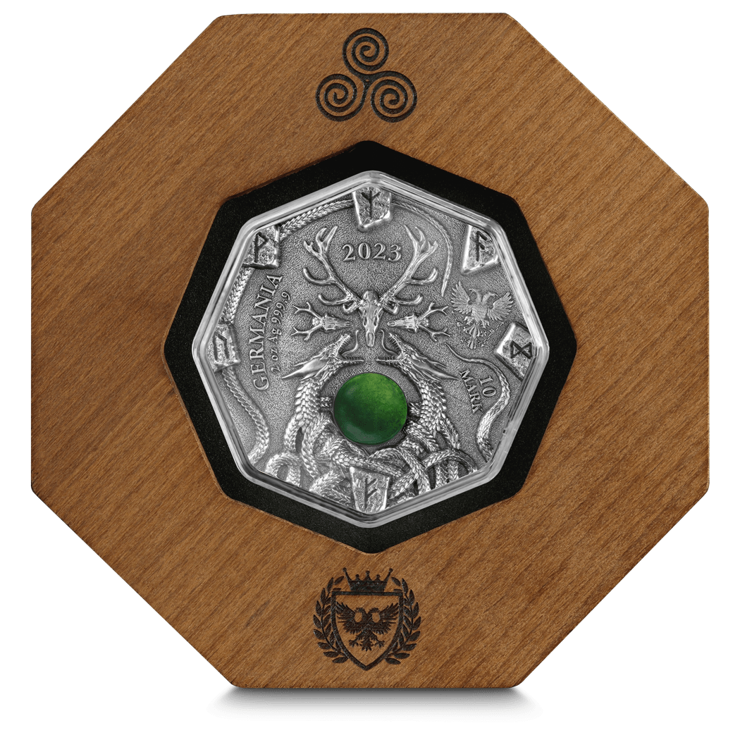 Witchcraft Seeress 23WS2AUHR-2023-witchcraft-seeress-2oz-antiqued-ultra-high-relief-silver-coin