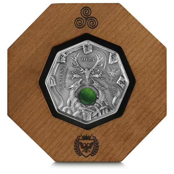 Witchcraft Seeress 23WS2AUHR-2023-witchcraft-seeress-2oz-antiqued-ultra-high-relief-silver-coin