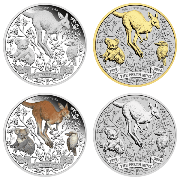 コレクション Perth Mint 2024 The Perth Mint's 125th Anniversary 1oz Silver Typeset 4