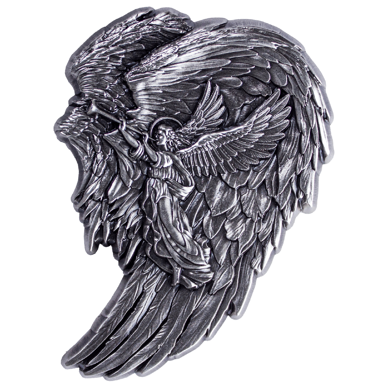 AAGK2OSS-archangel-gabriel-2oz-silver-stackable-archangel-gabriel-2oz-silver-stackable