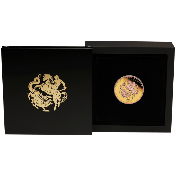 Five Sovereign 24V05AAA-2024-perth-mint-125th-anniversary-five-sovereign-gold-proof-gilded-coin