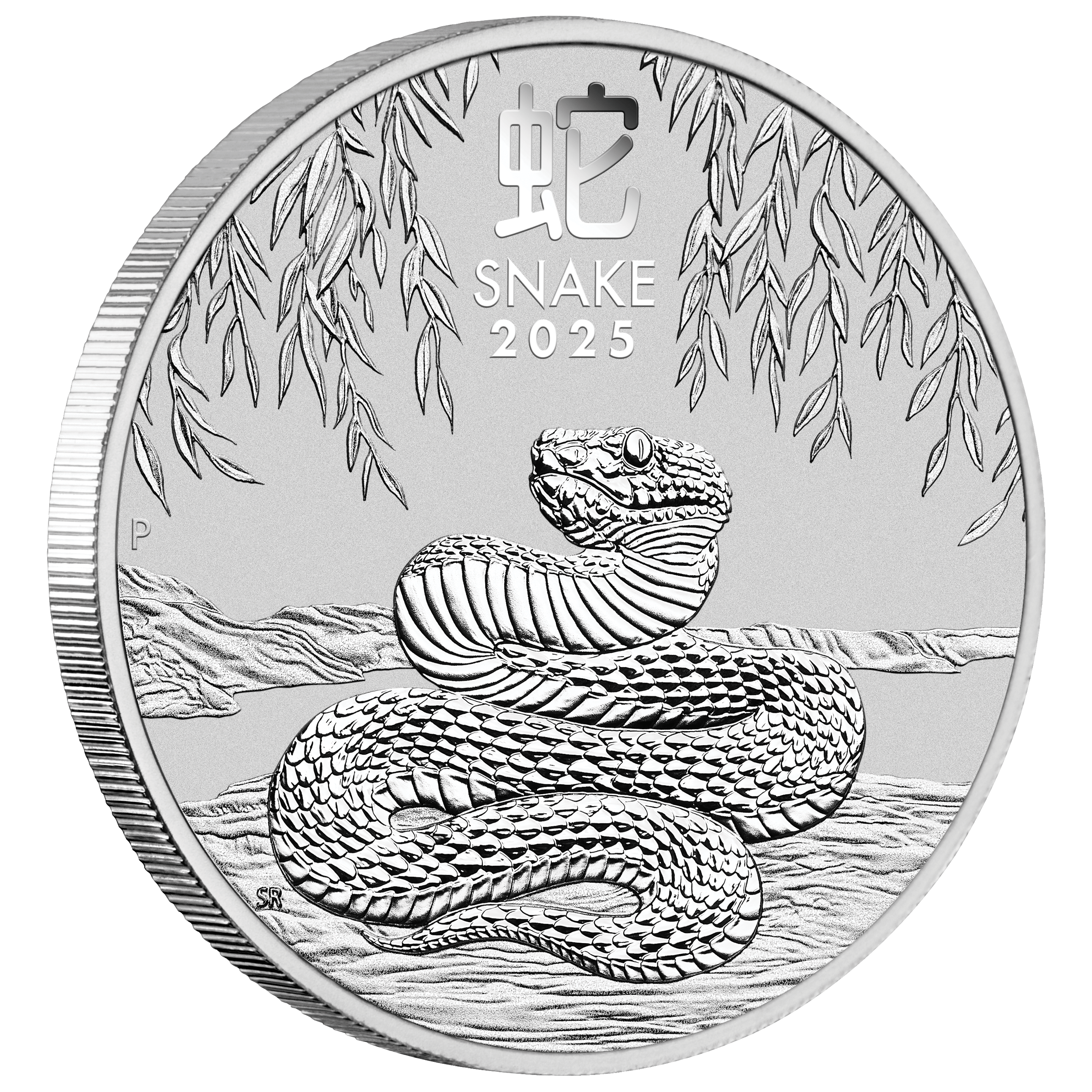 2025 Year of the Snake 1oz Silver Coin 3S2506DAAX-2025-year-of-the-snake-1oz-silver-coin