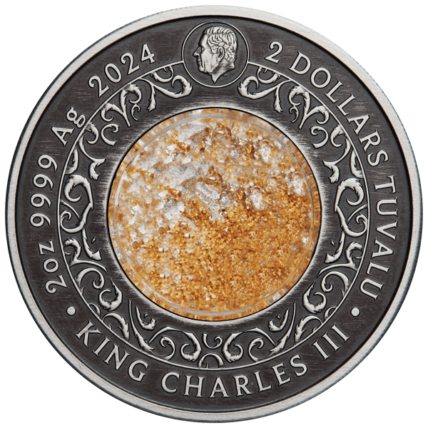 Alicanto 24P86AAA-2024-alicanto-2oz-antiqued-silver-coin