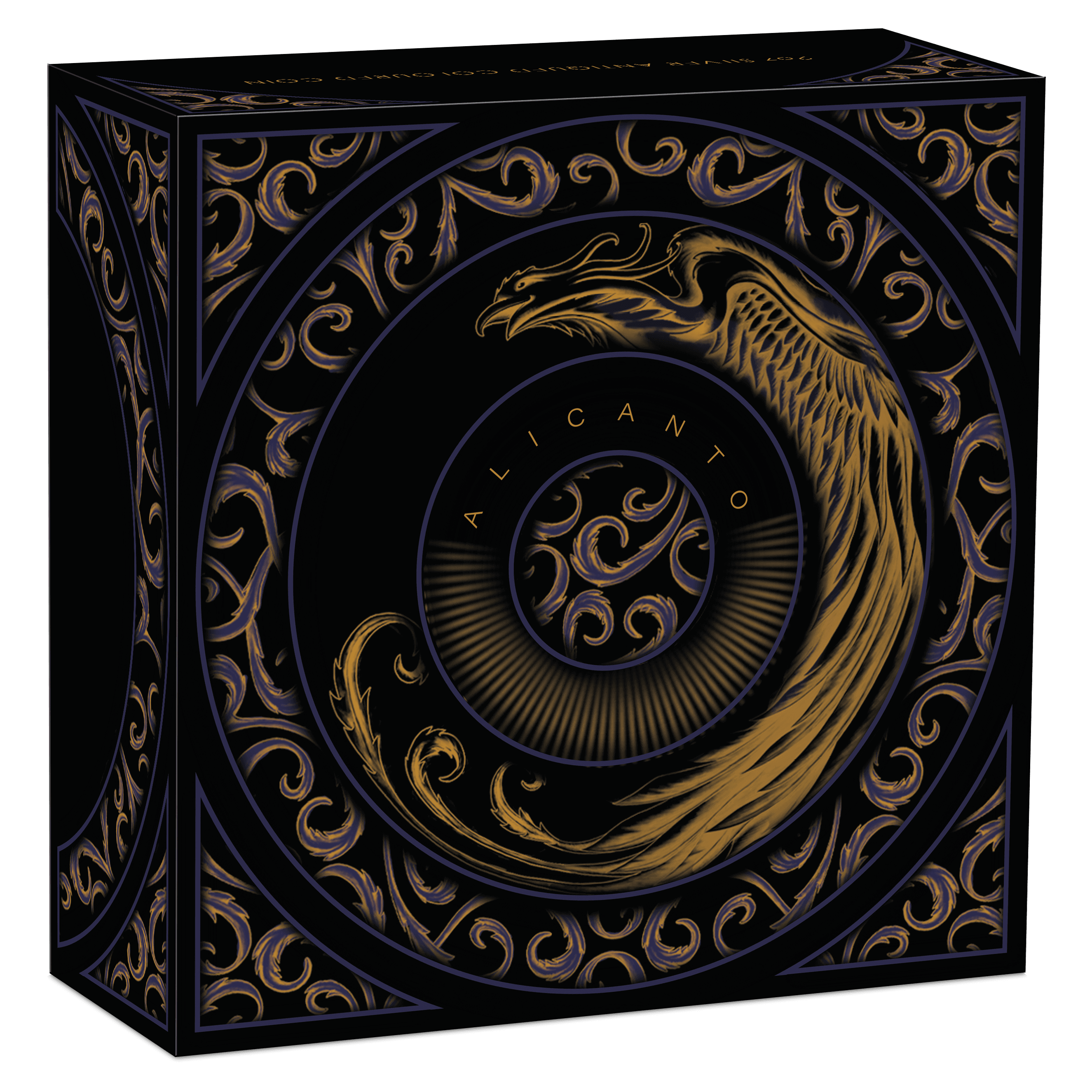 Alicanto 24P86AAA-2024-alicanto-2oz-antiqued-silver-coin