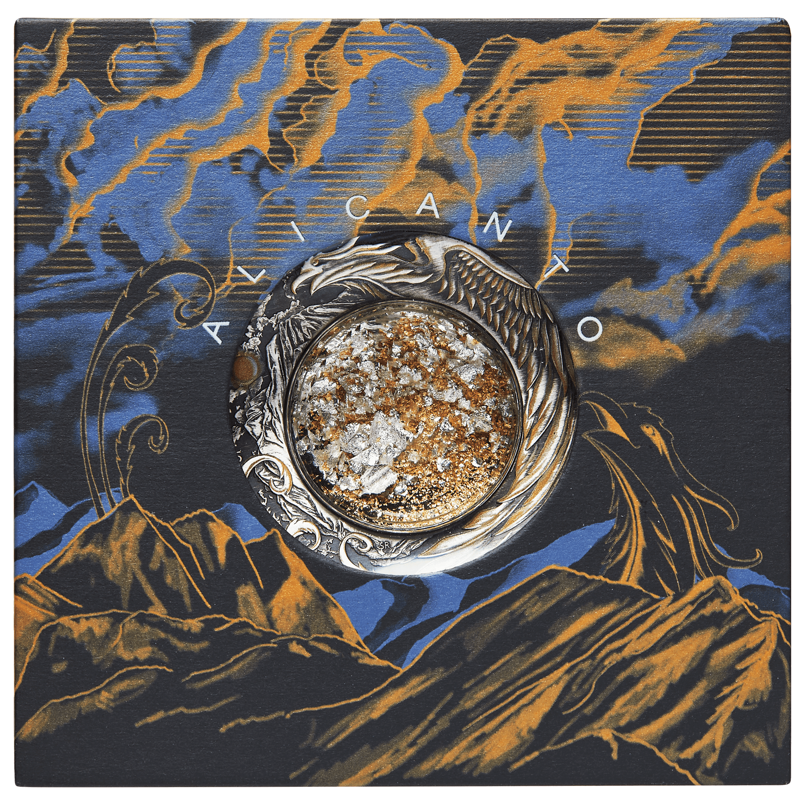 Alicanto 24P86AAA-2024-alicanto-2oz-antiqued-silver-coin