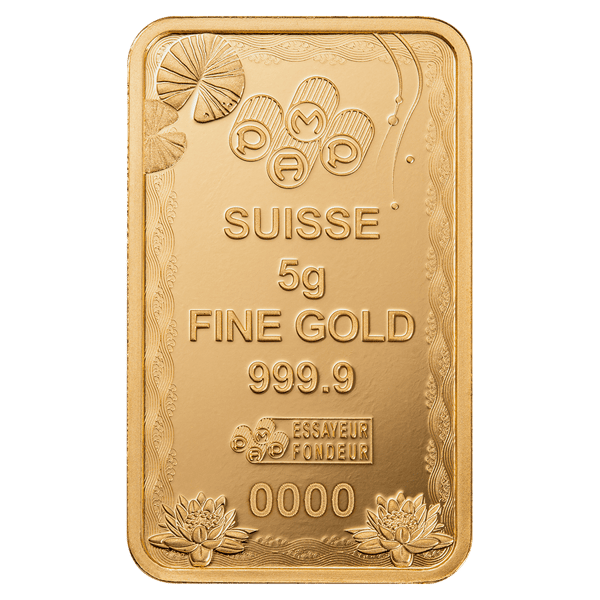 Koi Fish 25KFGL5G-pamp-koi-fish-5g-gold-bar