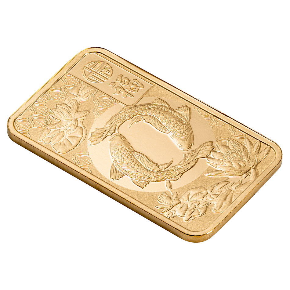 Koi Fish 25KFGL5G-pamp-koi-fish-5g-gold-bar