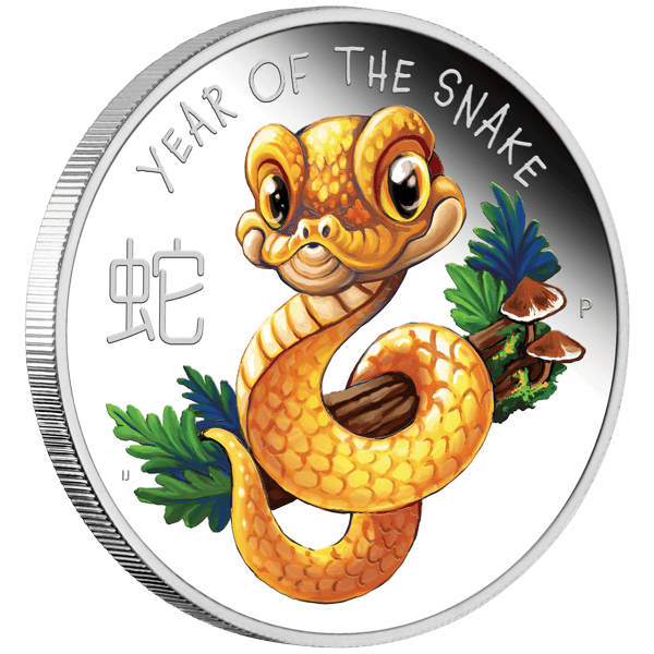2025 Baby Snake 1/2oz Coloured Silver Coin 25R68AAA-2025-baby-snake-12oz-coloured-silver-proof-coin