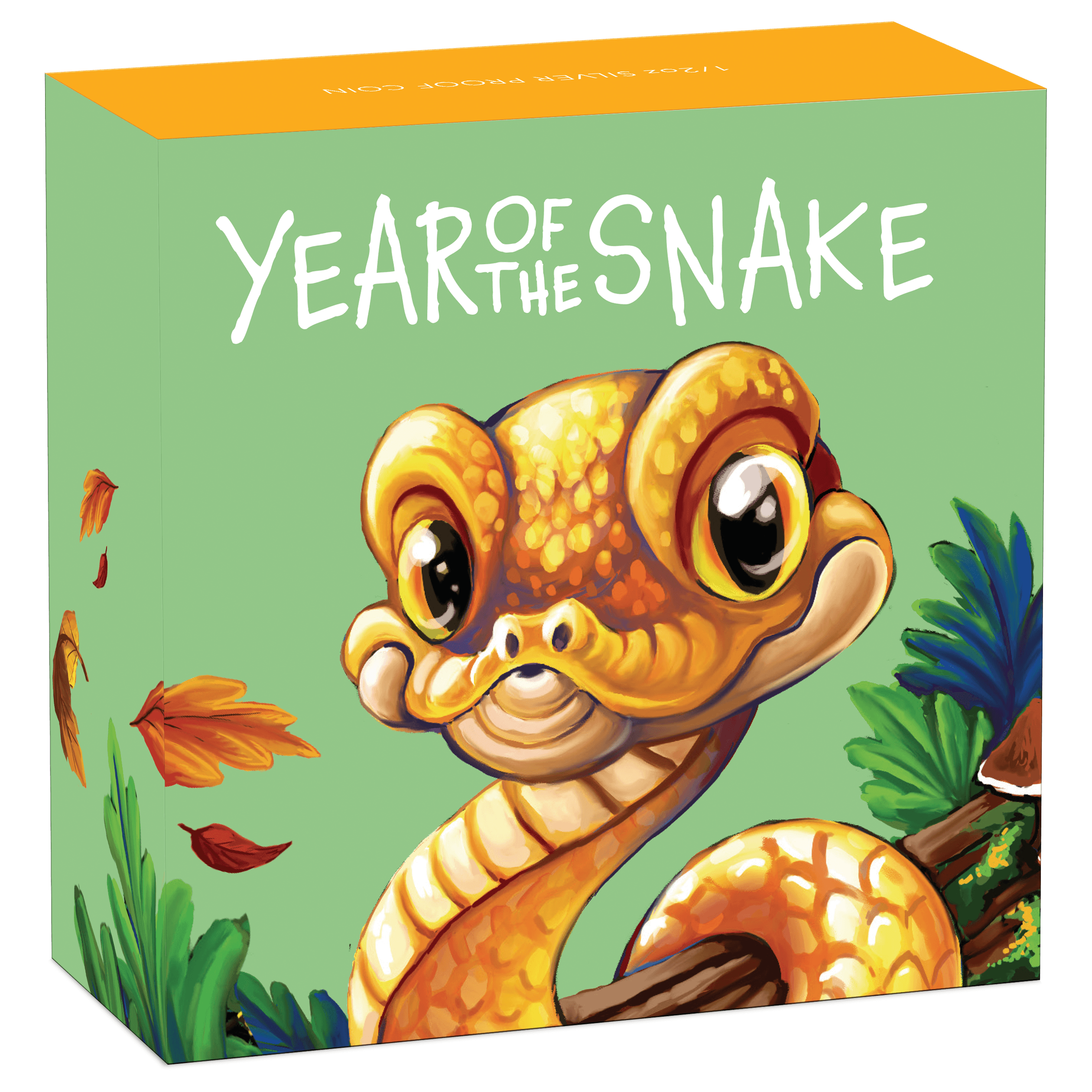 2025 Baby Snake 1/2oz Coloured Silver Coin 25R68AAA-2025-baby-snake-12oz-coloured-silver-proof-coin