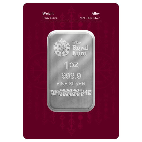 Norse Gods Odin 1oz Silver Bar NGODIN1O-norse-gods-odin-1oz-silver-bar