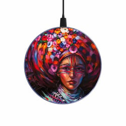 All devices Wireless charger featuring artwork by Marta Pitchuk