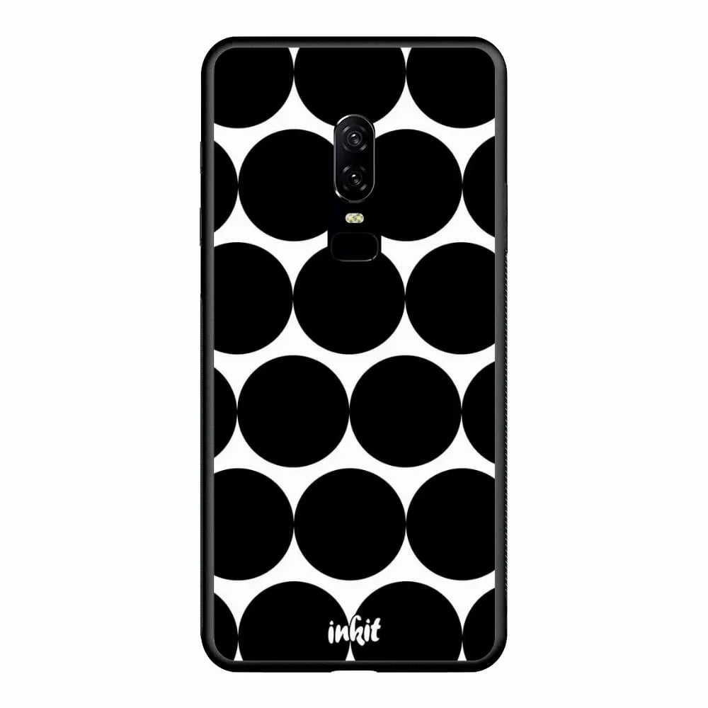 OnePlus 6 Style Suojakuori, Musta, Black Balls | Inkitcase.com