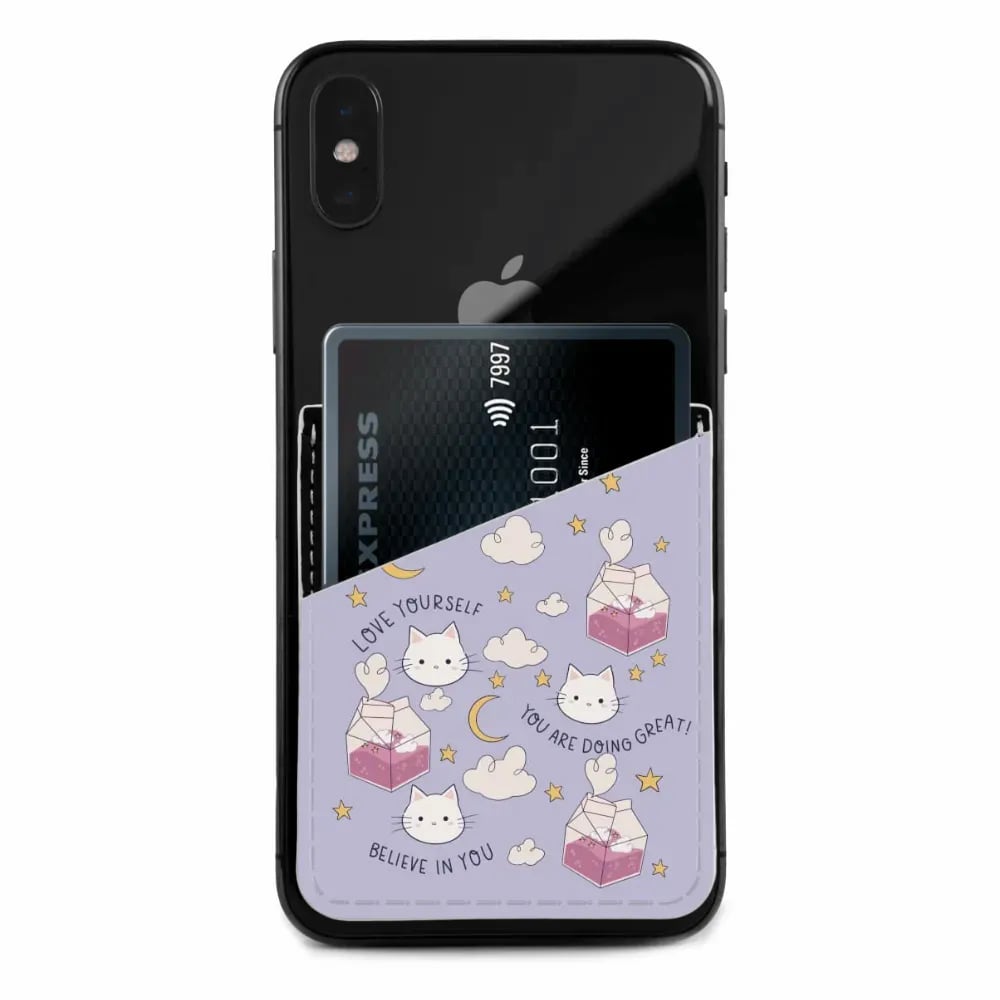 All devices Card pocket featuring artwork by Zoetry And Letters