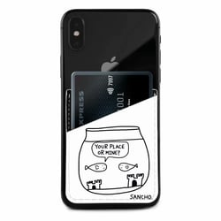 All devices Card pocket featuring artwork by Gabriel Sancho