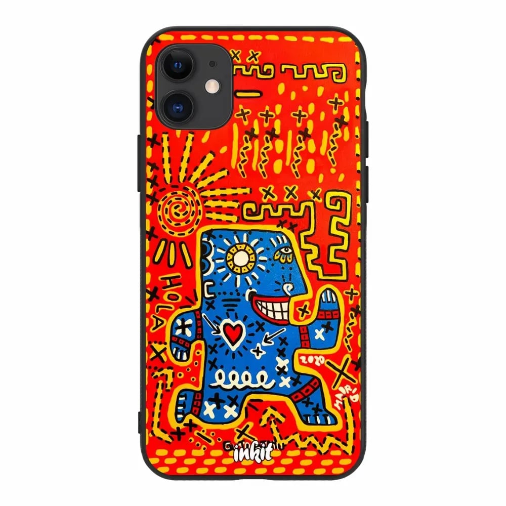 iPhone 11 Case featuring artwork by Guto Ajayu