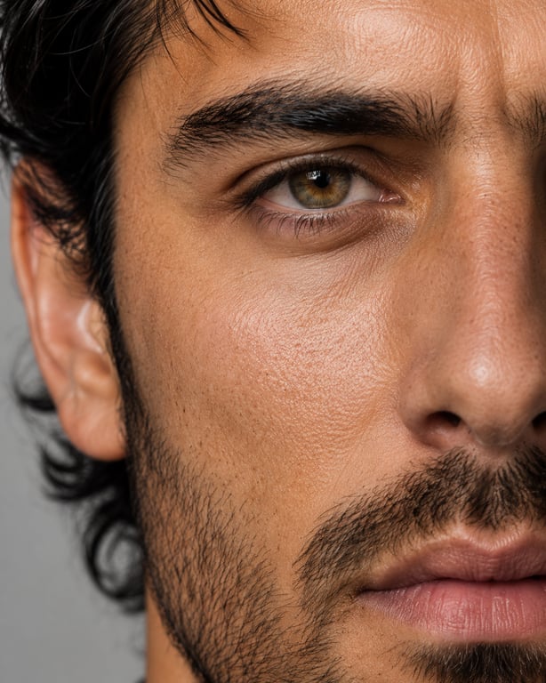 Character High Resolution Upscale For Clear Skin Texture generated image