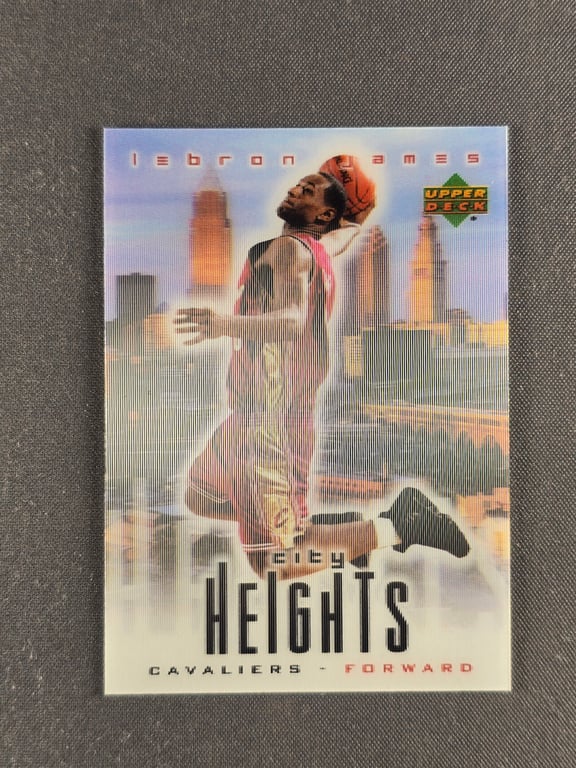 2003-04 Upper Deck City Heights LeBron James Cleveland Cavaliers RC