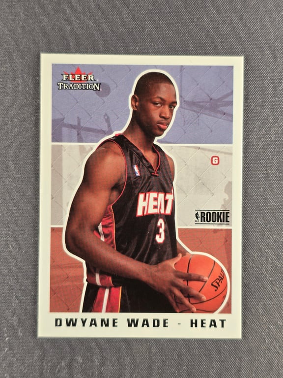 2003-04 Fleer Tradition #265 Dwyane Wade Miami Heat RC Rookie Card
