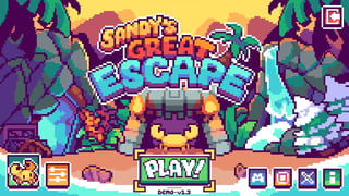 カニが死んでも甲羅は残る！ キュートな倉庫番系パズルゲーム『Sandy's Great Escape』