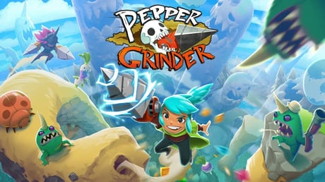 ステージを掘り進める唯一無二の爽快感！ 新機軸のドリルアクションゲーム『Pepper Grinder（ペッパーグラインダー）』プレイレポート
