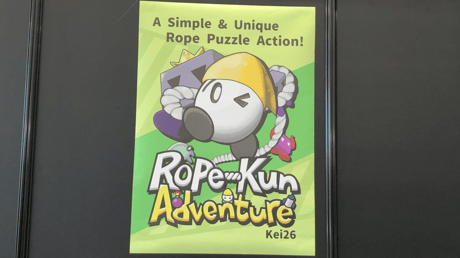 ロープを利用したアイデアが攻略の鍵！ 可愛い世界観で繰り広げるパズルアクションゲーム『ロープくんアドベンチャー 』ブースレポート【TGS2025】