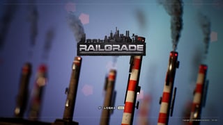 鉄道と工場でコロニーの未来を切り拓け！ 効率の追求に試行錯誤『RAILGRADE』
