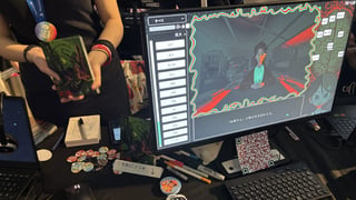 言葉を組み合わせるたび、不穏な母娘関係が浮かび上がる。少女の記憶をたどるサイコロジカルホラー『Am I Nima』ブースレポート【BitSummit PUNCH】