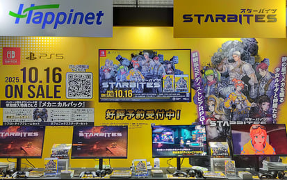 砂の惑星でメカを駆る正統派JRPGの進化を目指した意欲作『STARBITES』ブースレポート【BitSummit the 13th】