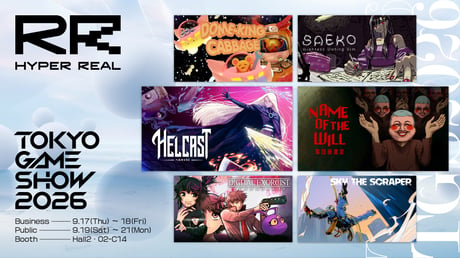 HYPER REALがTGS2026出展タイトルを発表。日本初公開の『NAME OF THE WILL』『Helcast』などを試遊展示【TGS2026】