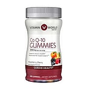 Co Q10 Gummies 200 mg Mixed Berry, Cherry & Peach - 