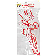 Red & White Krazy Straws - 
