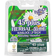 Herbal Aloe Sunblock Lip Balm SPF 45 Plus - 