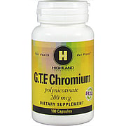 GTF Chromium Polynicotinate 200mcg - 